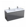 Тумба под двойную раковину GEBERIT ACANTO 500.613.JK.2 120 см